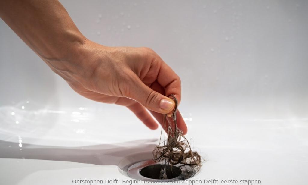 Beginners douche ontstoppen Delft: eerste stappen