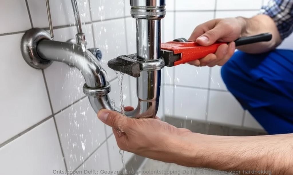 Geavanceerde rioolontstopping Delft: Technieken voor hardnekkig