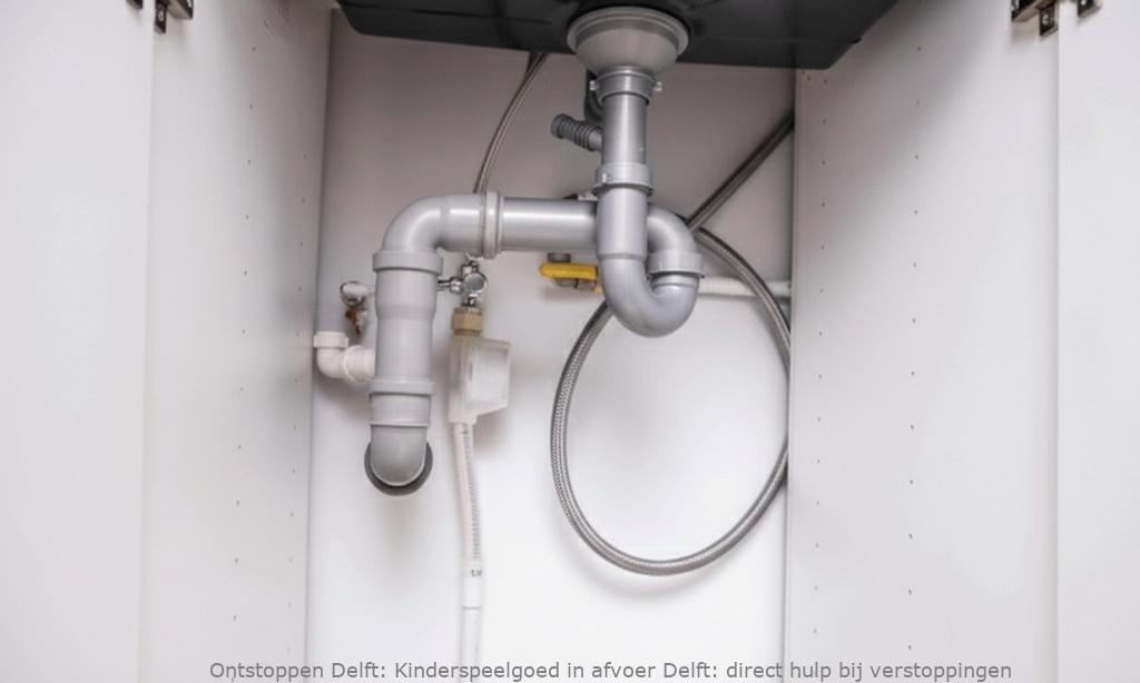 Kinderspeelgoed in afvoer Delft: direct hulp bij verstoppingen