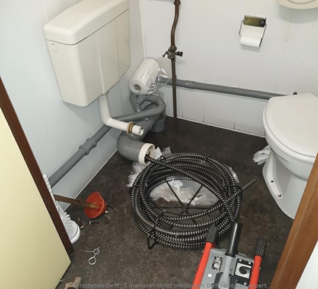 5 manieren toilet ontstoppen Delft: tips van expert