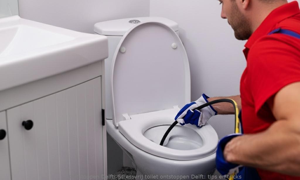 Stressvrij toilet ontstoppen Delft: tips en tricks