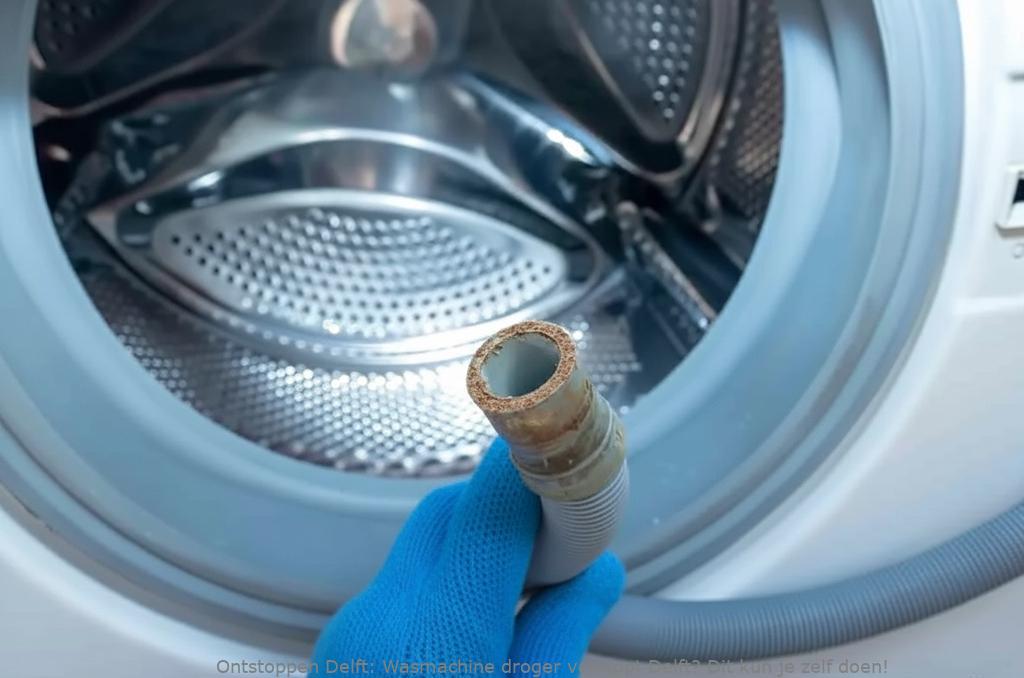 Wasmachine droger verstopt Delft? Dit kun je zelf doen